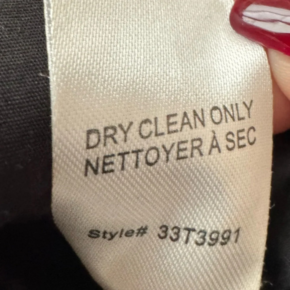 Maeve Anthropologie Ivory Black Lace
Peplum Top Size 2 - Picture 7 of 8